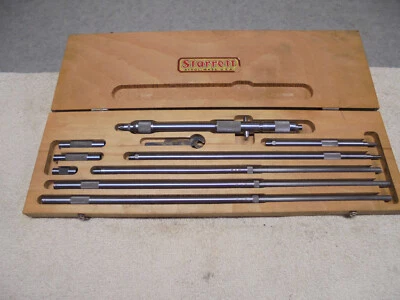STARRETT 124C INSIDE MICROMETER 8" - 32" RANGE - Image 1 of 4