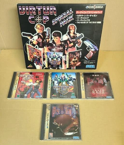 SEGA SATURN VIRTUA COP Special PACK HSS-0152 Virtua Gun + House of the dead - Picture 1 of 24