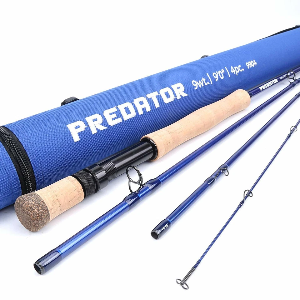 Maxcatch Predator Big Game Saltwater Fly Fishing Rod 8-12wt,4-piece Fast Action - Image 1 of 4