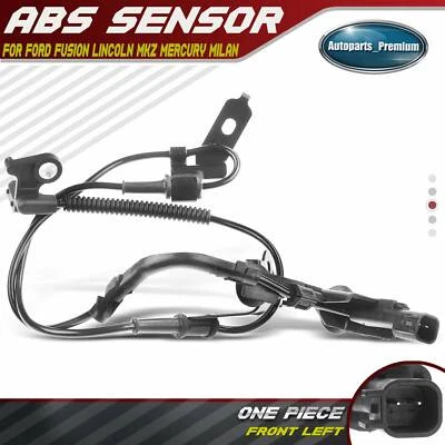 ABS Wheel Speed Sensor for Ford Fusion Lincoln MKZ Zephyr Mercury Milan Front LH - Image 1 of 4