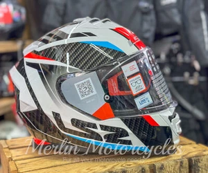 LS2 FF800 Storm II Racer Red / Blue Motorcycle Full Face Helmet - ECE22.06 - Picture 1 of 20