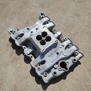 Offenhauser Olds 455 Dual-Port Intake Manifold Used Nice Oldsmobile 400 425