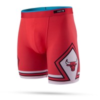 CHICAGO BULLS STANCE BOXER BRIEFS MEN'S NBA RED SMALL MEDIUM LARGE M201D16BLU