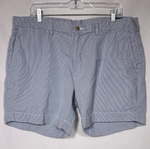 Polo Ralph Lauren Blue White Classic Fit Striped Chino Shorts Men’s Sz 38 - Picture 1 of 9