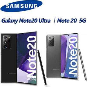 NEW Samsung Galaxy Note20 / Note 20 Ultra 5G Fully Unlocked GSM+CDMA Smartphone 