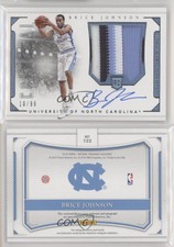 2016 Panini National Treasures Collegiate /99 Brice Johnson #122 Rookie Auto RC