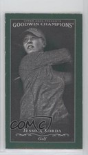 2016 Upper Deck Goodwin Champions Cloth Minis Lady Luck Back /25 Jessica Korda