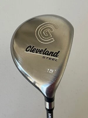 RARE CLEVELAND LAUNCHER STEEL 3-Wood R-Flex Graphite 15* Needs Grip - Image 1 of 4