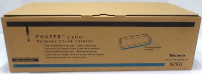 Tektronix by XEROX Phaser 7300 High-Capacity Toner Cartridge, Cyan, NEW - Image 1 of 2
