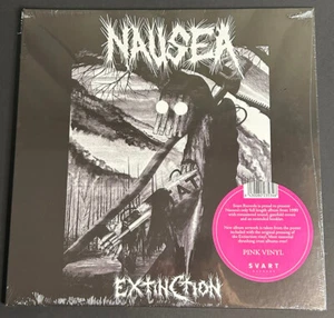 Nausea Extinction LP NEW sealed anarcho crust punk Discharge Crass Amebix - Bild 1 von 2