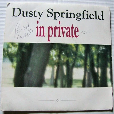 Dusty SPRINGFIELD Vinyle 45T 2 Titres " In private " EMI - Photo 1/3