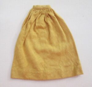 Vintage Barbie: #1610 Golden Evening ~ Long Gold Knit Skirt with Glitter
