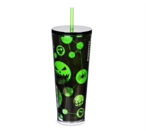 The Nightmare Before Christmas Starbucks® Tumbler mit Strohhalm - Sofortversand ✅ - Bild 1 von 4