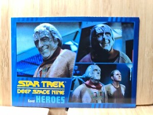 Star Trek Deep Space Nine HEROES & VILLAINS🏆2018 #98 Trading Card 🏆FREE POST