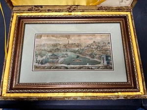 CHINESE ART - POLITICAL GIFT DURING TRADE BUIDING EFFORTS - ORIGINAL- SHIPS FREE - Picture 1 of 8