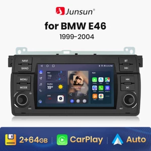 Für BMW 3er E46 DAB+ Auto Radio Navigation Bluetooth USB kabellos Android13 Auto - Bild 1 von 11