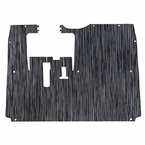 Yamaha G29 2007-2016 Golf Cart Premium Chilewich Floor Mat | Black Ribweave - Picture 1 of 2