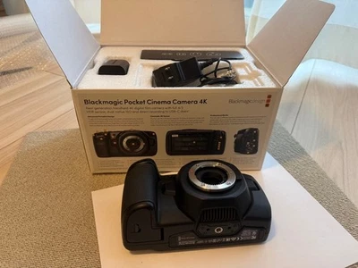 Blackmagic Pocket Cinema Camera 4K BMPCC4K MFT Mount With Box - Image 1 of 4