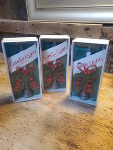 3 Vintage Dept 56 Kerzenlichter NOS - Bild 1 von 4