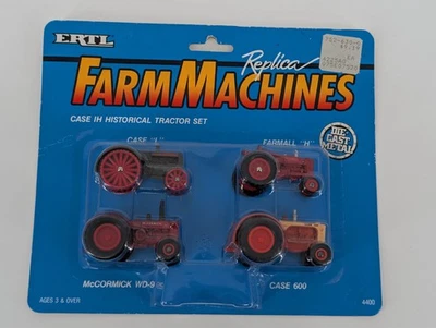 Ertl Replica Farm Machines Case IH Historical Tractor Set NEW #4400 - Image 1 of 4