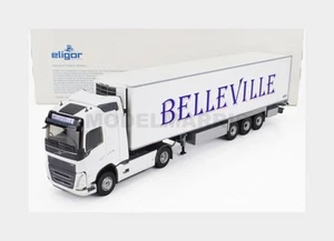 Eligor 118361 Volvo - FH4 500 Truck Semi-Frigo Belleville Transports 2020 - WHIT - Picture 1 of 2