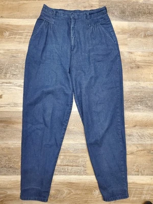 Vintage Cherokee Jeans Women's Size 14 High Rise Pleated 30" Waist USA Made - Image 1 of 4