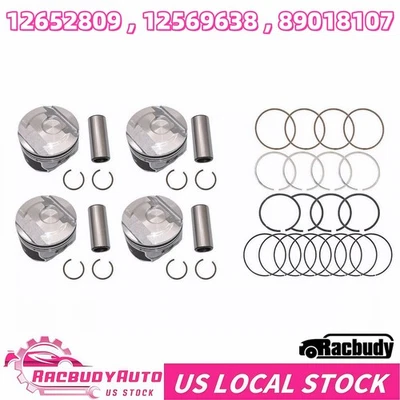 Pistons & Rings for Chevrolet Equinox 2018-2020 Cadillac CT6 2016-2019 12652809 Foto 1 de 4