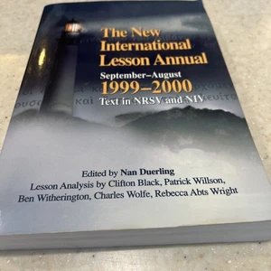 New International Lesson Annual, September-Agust 1999-2000 by Nan Duerling... - Bild 1 von 4