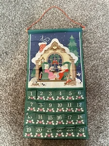 Vintage 1987 Avon Countdown To Christmas Advent Calendar With No Mouse FREE SHIP - Picture 1 of 2