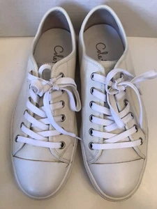 Cole Haan Herren Größe 7,5 M Grand OS Weiß Crosscourt II Leder Schuh Stil C08200 - Bild 1 von 9