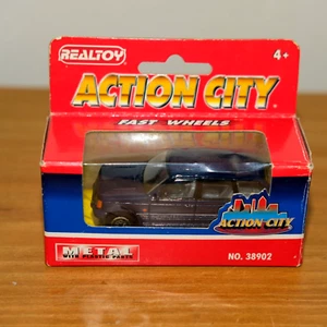Box Range Rover 5 Door P38, Dark Blue, Realtoy - Picture 1 of 2