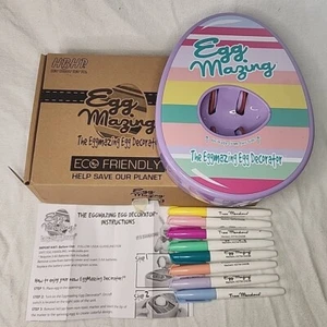 Easter Egg Decorator Kit Arts and Crafts Set EggMazing Hey Buddy Hey Pal NEW - Picture 1 of 8