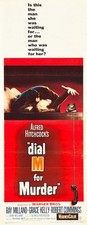 Dial M For Murder 14x36 Insert Movie Poster Replica