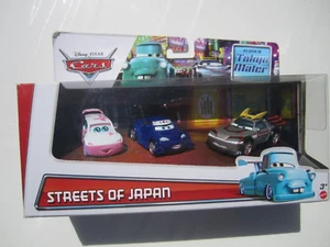 DISNEY PIXAR CARS STREET OF JAPAN 3-PACK WALMART EXCLUSIVE TOKYO MATER NEU - Bild 1 von 8