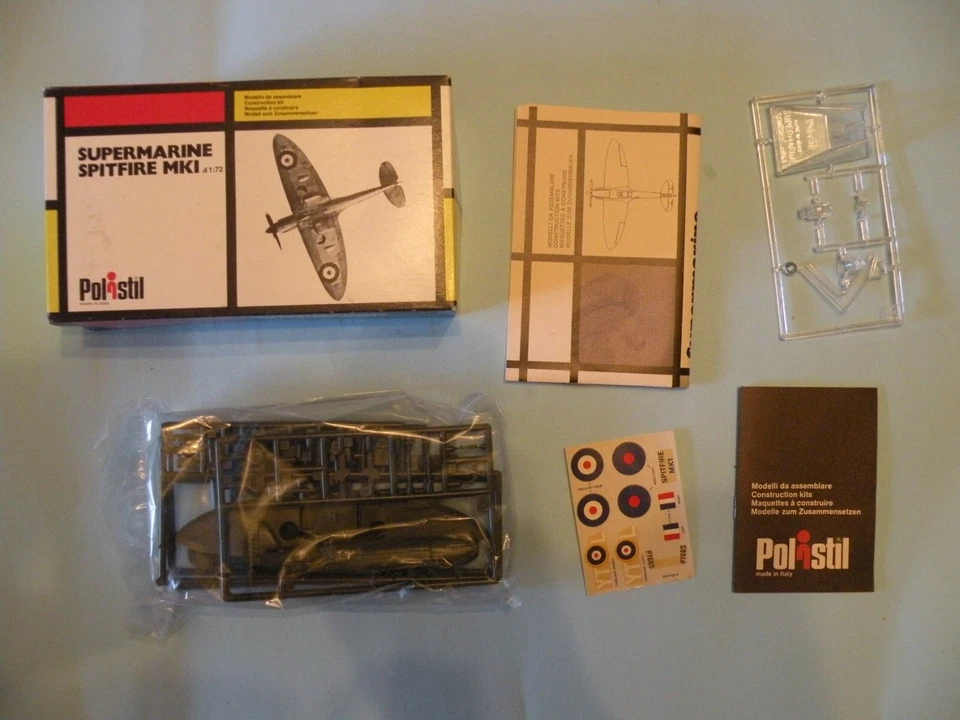 POLISTIL KA-2 SUPERMARINE SPITFIRE MK1 NUOVO/NEW SU SPRUE BLISTERATO/SEALED - Immagine 1 di 1