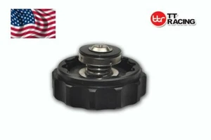 Aluminum Billet Radiator Cap 32mm Water Neck Black Cap with O-Ring - Picture 1 of 9