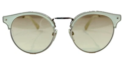 Gafas de sol Valentino VA2008 Z 3003 8 cejas mezcla ojo de gato verde menta dorado Foto 1 de 2