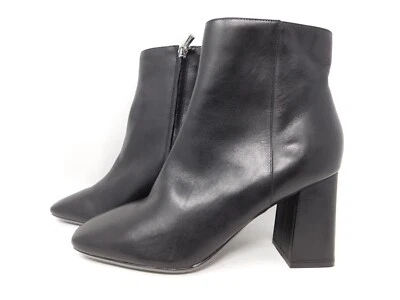 Calvin Klein Women's Boots Size 10 Izial Black Booties Leather Chelsea KCIZIAL - Image 1 of 4