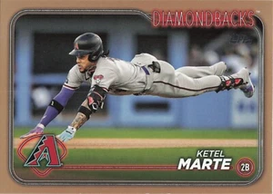 2024 Topps Series 2 Ketel Marte Gold Foil /2024 - SP -  FREE SHIPPING - Picture 1 of 2
