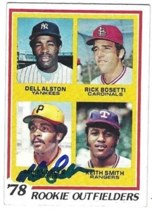 Autographed 1978 Topps MIKE EASLER  Pittsburgh Pirates Card #710 w/ Show Ticket - Picture 1 of 1