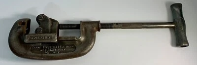 USA Vtg RIDGID No. 1 & 2 HEAVY DUTY 1/8" TO 2" No. 2 PIPE CUTTER TOOL, READ DESC - Image 1 of 4
