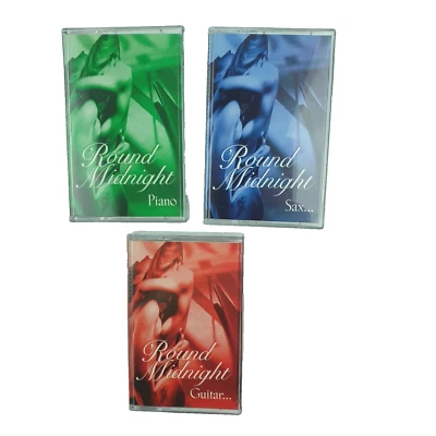 Various - Round Midnight: Sax/Guitar/Piano Box Set (1998), Jazz, Classical, Pop - Image 1 of 4