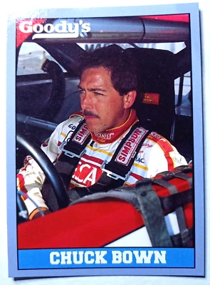* 1992 Traks NASCAR Goody's Invitational Series #4 Chuck Bown - Image 1 of 4