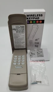 Universal Garage Door Keyless Entry Keypad 877MAX 315/390 MHz - Picture 1 of 4
