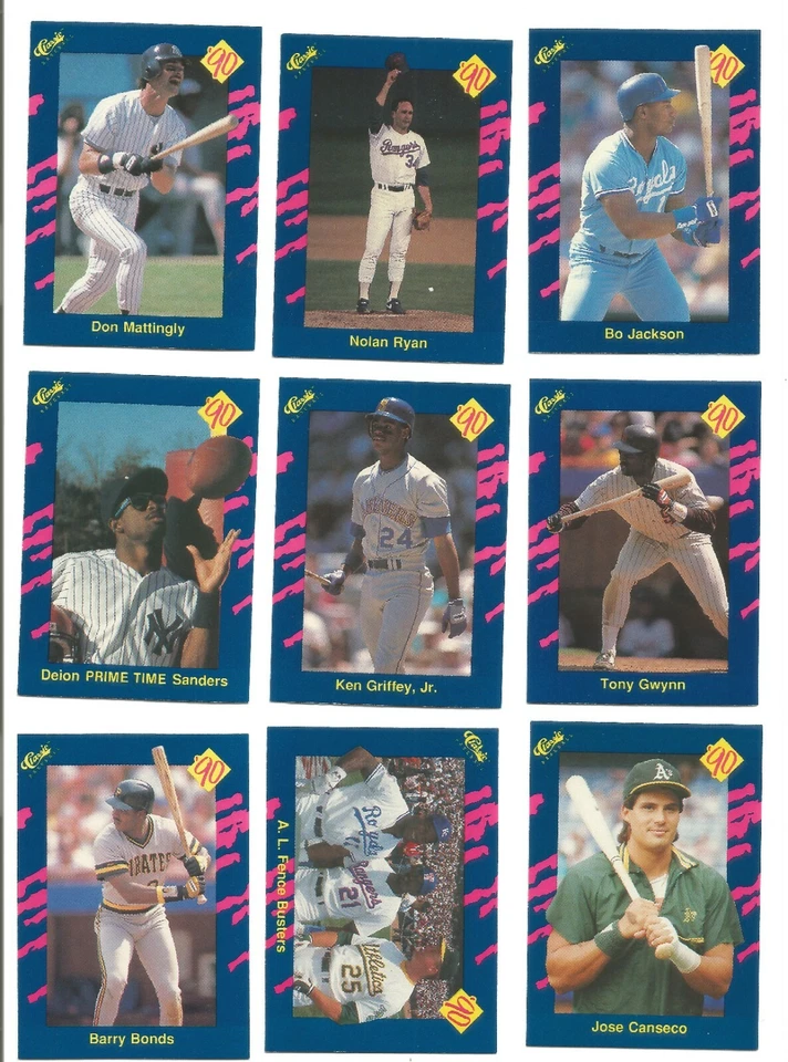1990 Classic Blue Trivia Game Baseball Cards You Pick / Choose - Image 1 of 1