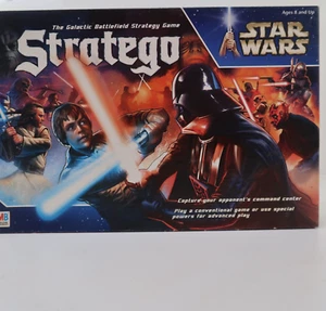 Vintage 2002 Star Wars Stratego Galactic Battlefield Strategy Milton Bradley - Picture 1 of 8