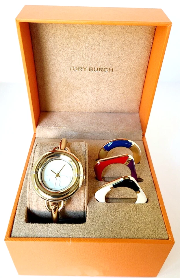 Tory Burch MILLER WATCH GIFT SET, MULTI-COLOR/GOLD-TONE/STAINLESS TBW6214 - Image 1 of 1