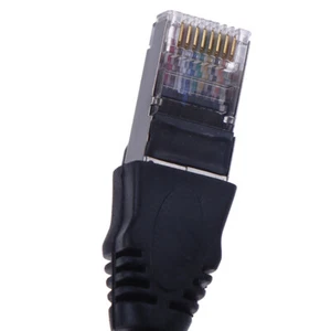 1Pc RJ45 Male to Female Screw Panel Mount Ethernet LAN Network Extension Ca _af - Afbeelding 1 van 15