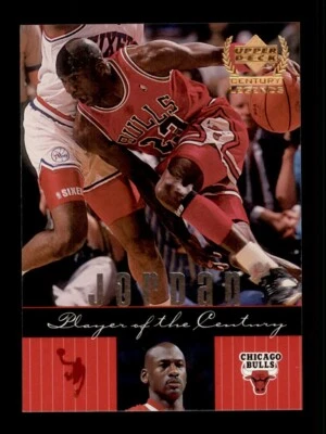 1999-00 UPPER DECK CENTURY LEGENDS #89 MICHAEL JORDAN CHICAGO BULLS HOF - Image 1 of 2