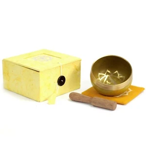 Tibetan Solar Plexus Chakra Singing Bowl - Picture 1 of 2